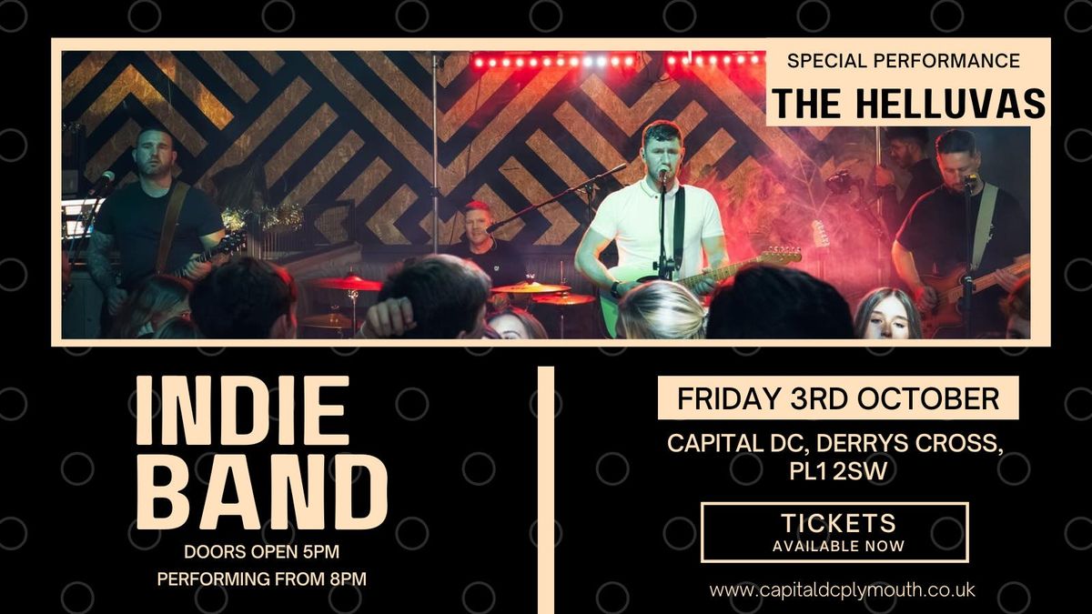 THE HELLUVAS - CAPITA; DC, Plymouth, 3 October | Event in Plymouth | AllEvents