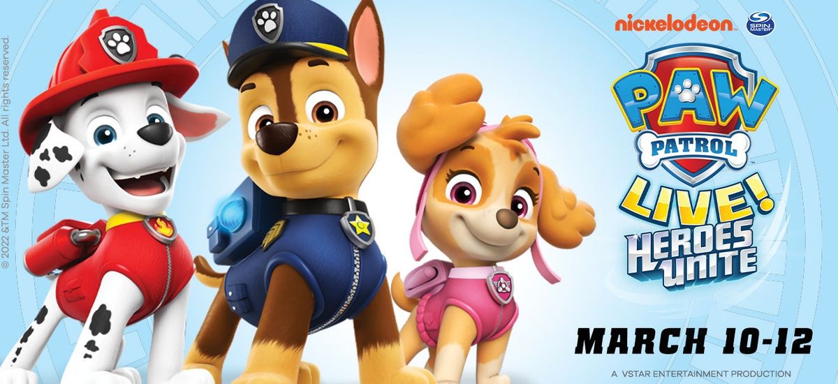 Paw Patrol Live! 'Heroes Unite' at Veterans Memorial Coliseum - Portland, 18 January | Event in Portland | AllEvents