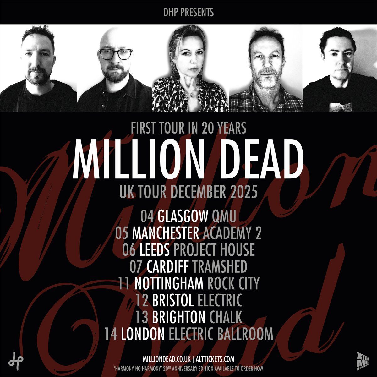 Million Dead Leeds Tickets, 6 December | Event in Leeds | AllEvents