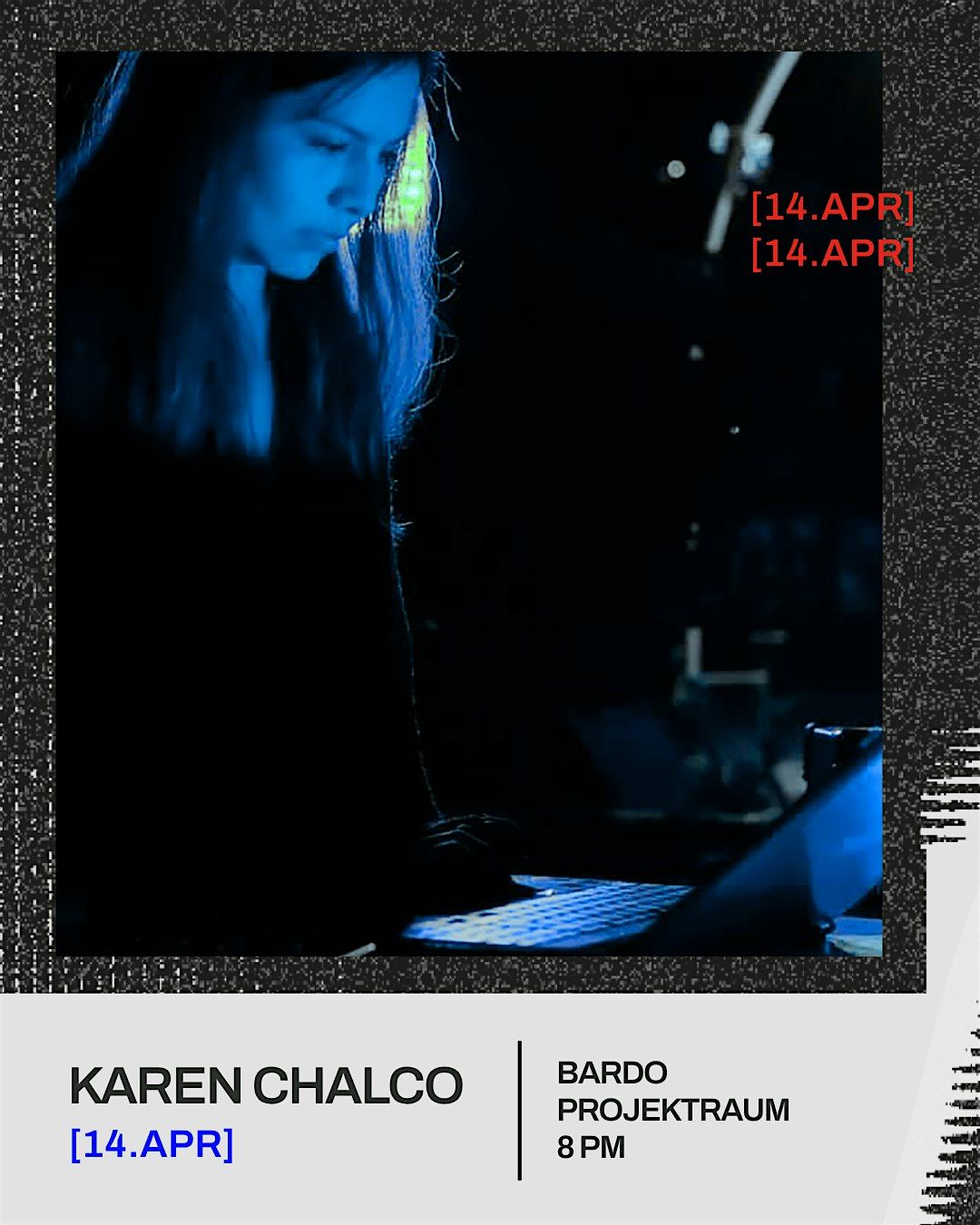 RADAЯ: Experimental Session #8 – Karen Chalco, 14 April | Event in Berlin | AllEvents