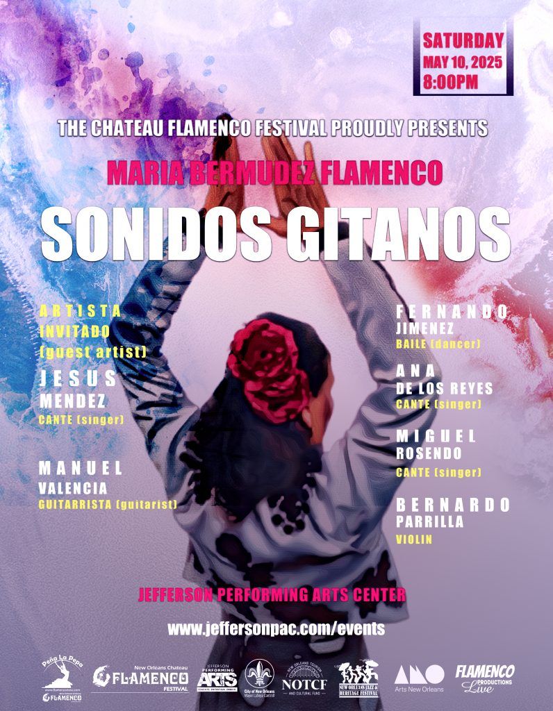 Maria Bermudez Y Sonidos Gitanos, 9 May | Event in Metairie | AllEvents