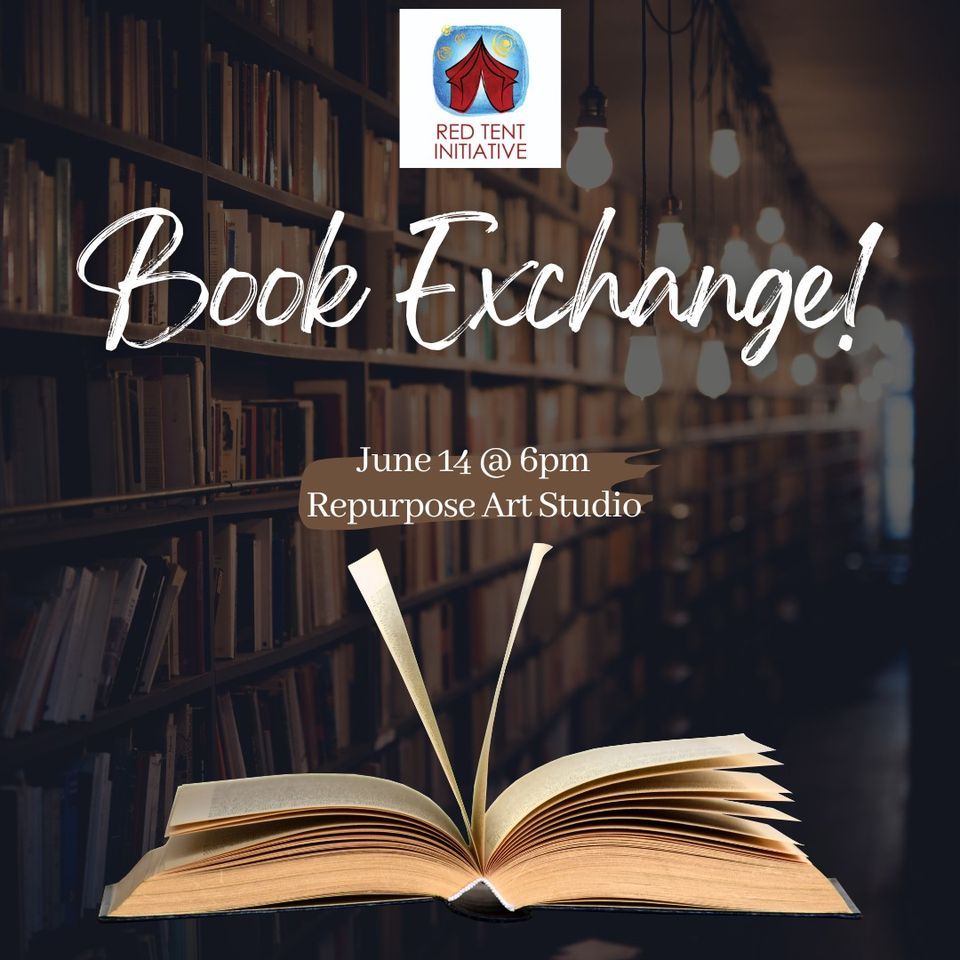 Wellness Wednesday Book Exchange, Repurpose Art Studio, Lakeland, 14
