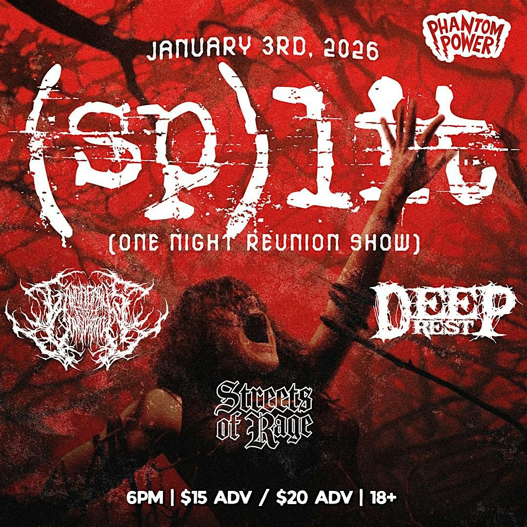 (Sp)Lit w. Gangrenous Flesh Consumption, Deep Rest, Streets Of Rage, 3 January | Event in Millersville | AllEvents