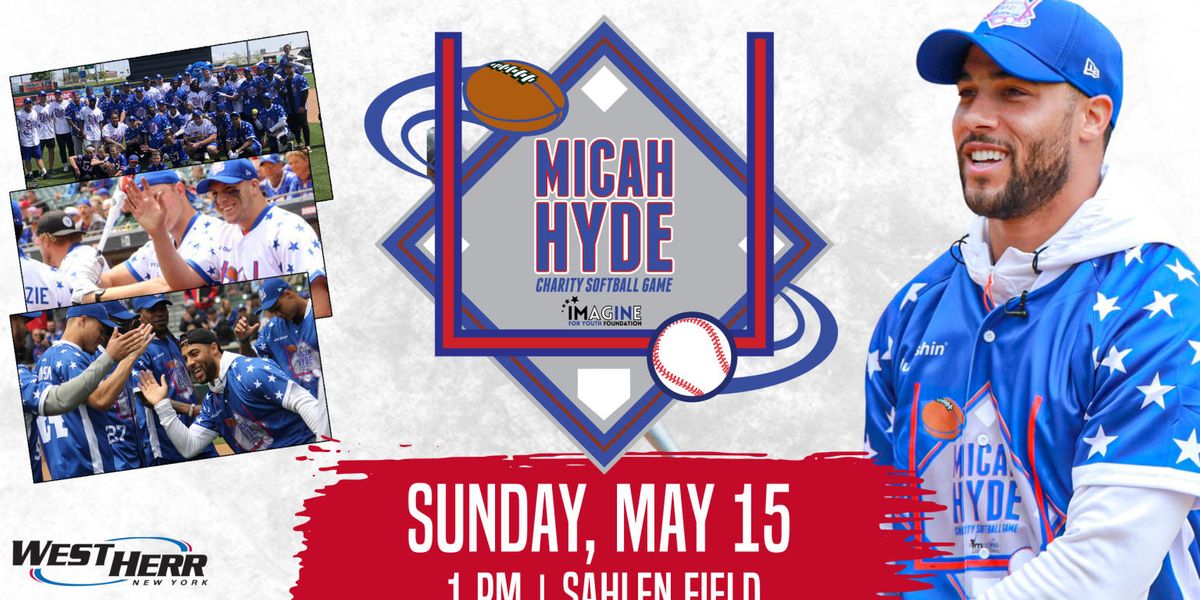 Micah Hyde Charity Softball Game, Sahlen Field, Buffalo AllEvents.in