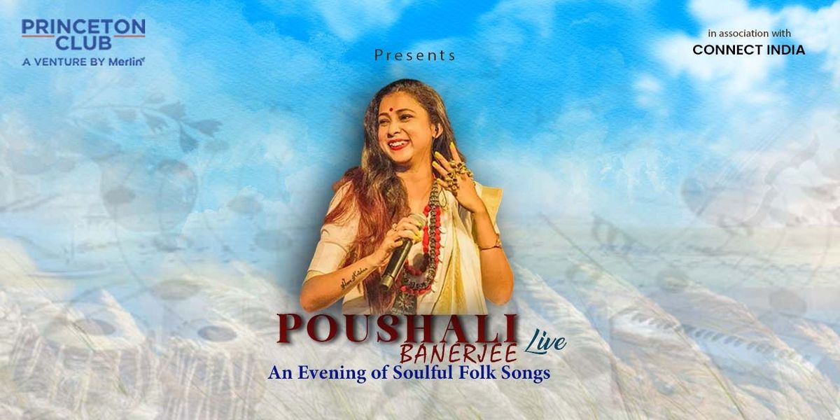 Poushali Banerje - LIVE, 12 September | Event in Kolkata | AllEvents