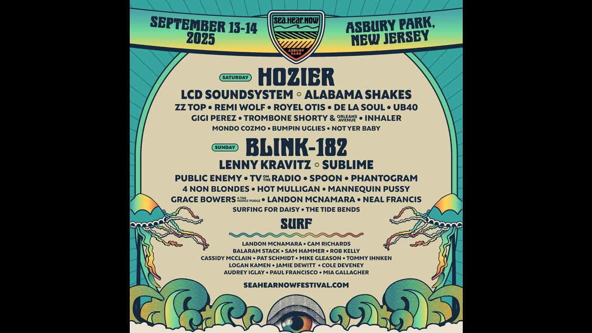 Sea.Hear.Now Festival - 2 Day Pass with Hozier, Blink-182, LCD Soundsystem, Lenny Kravitz, Sublime, and more!, 13 September