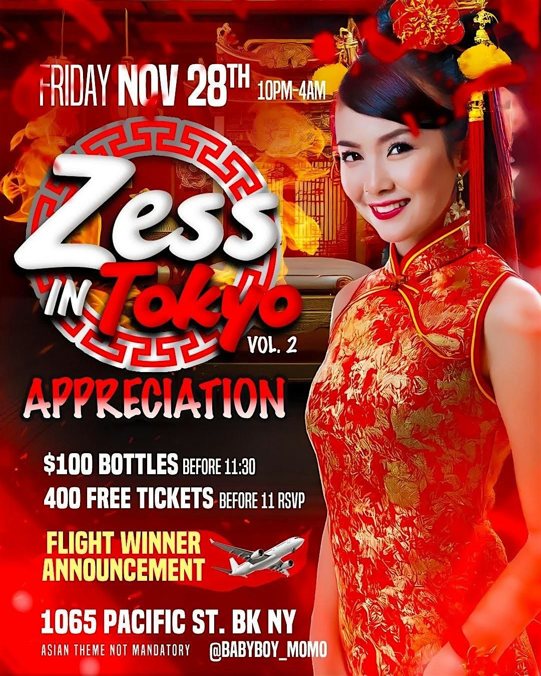 ZESS IN TOKYO APPRECIATION 28th | Event in Brooklyn | AllEvents