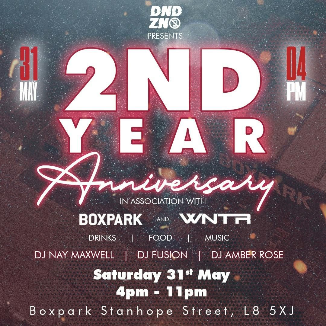DNDs 2nd Year Anniversary, 31 May | Event in Liverpool | AllEvents