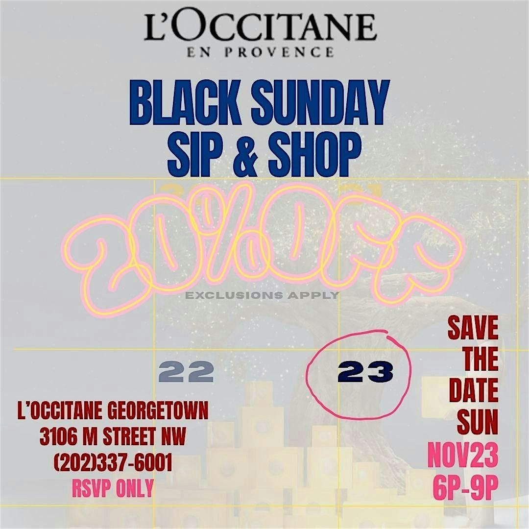 Black Sunday: Sip & Shop Black Friday Early Access Event | Event in Washington | AllEvents