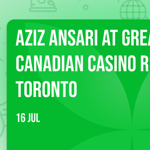 Aziz Ansari at Great Canadian Casino Resort Toronto