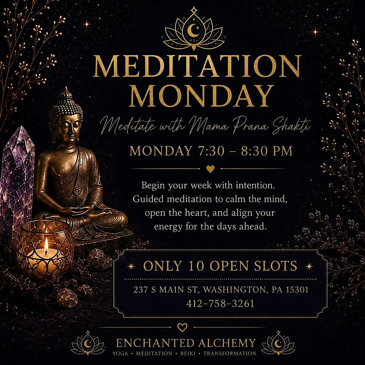 Meditation Monday, Enchanted Alchemy, Washington | AllEvents