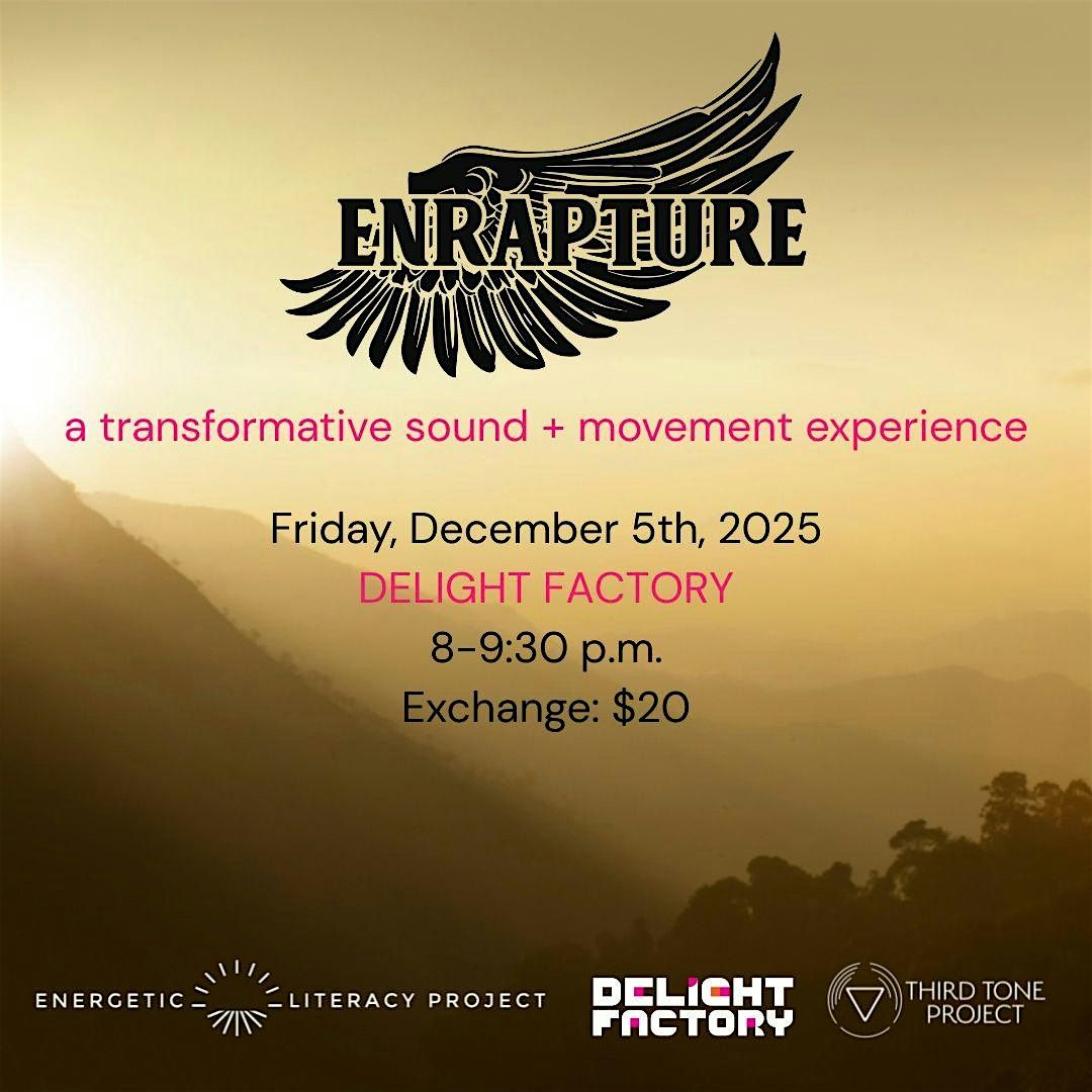 Enrapture: a transformative sound & movement experience, 5 December | Event in Brooklyn | AllEvents