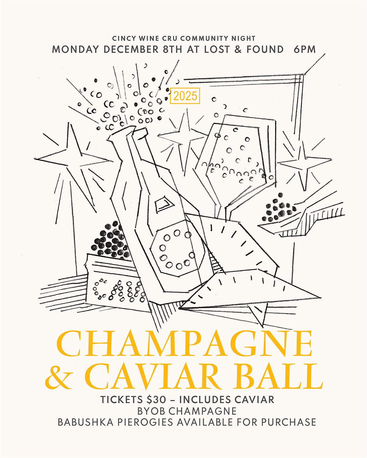 Cincy Wine Cru: CHAMPAGNE & CAVIAR BALL | Event in Cincinnati | AllEvents