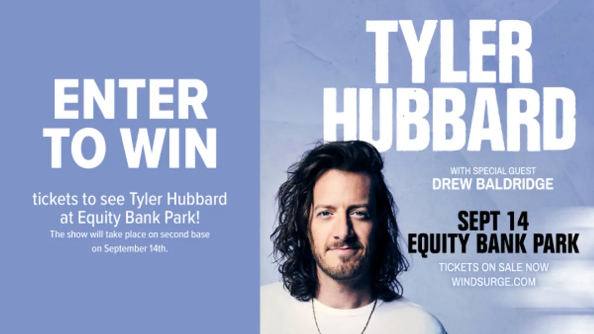 Tyler Hubbard concert with special guest Drew Baldridge at Equity Bank Park, 15 September | Event in Wichita