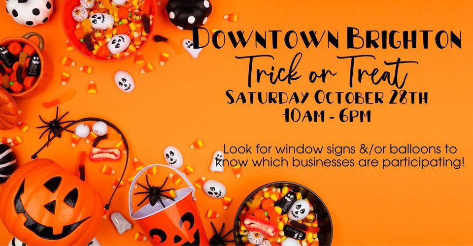Downtown Brighton Trick or Treating, Downtown Brighton, Michigan