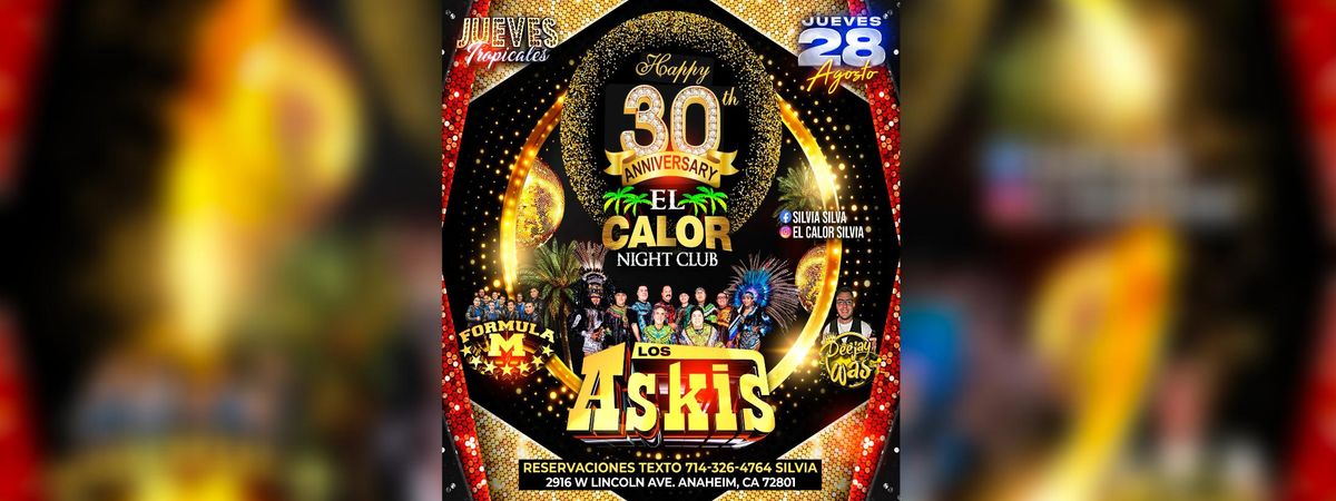 LOS ASKIS, FORMULA M & MAS, 28 August | Event in Anaheim | AllEvents