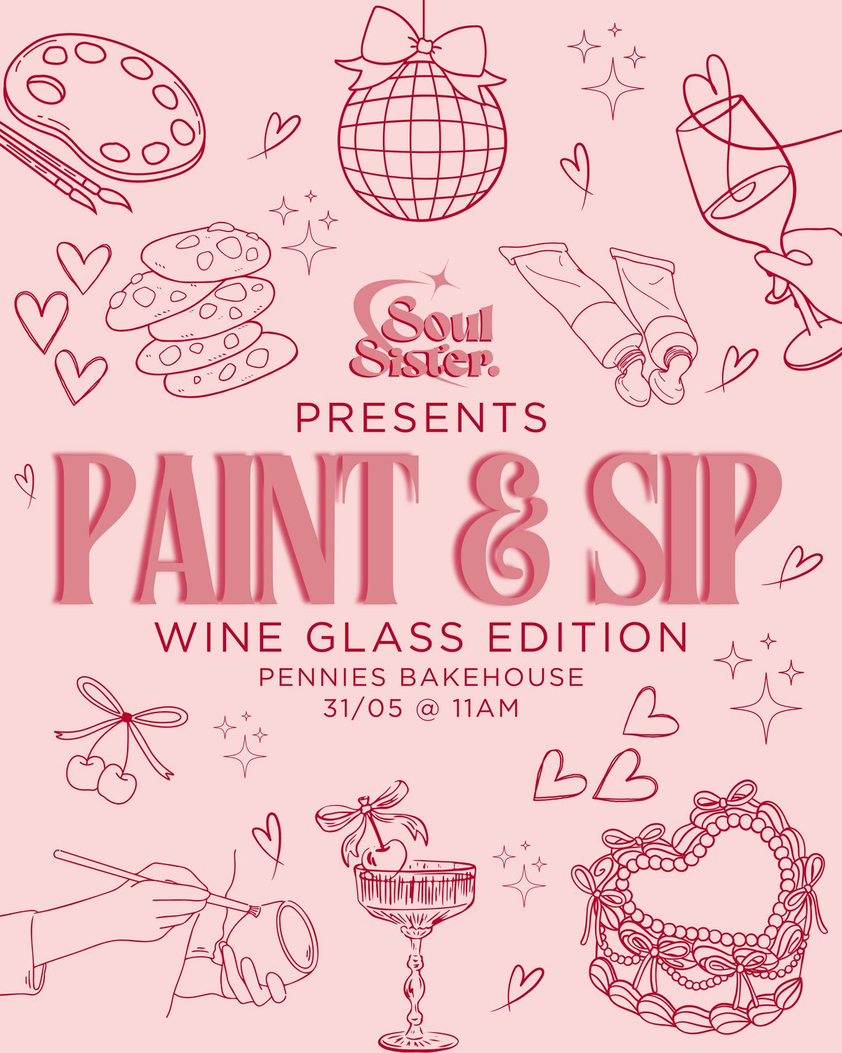 Paint &amp; Sip - Wine Glass Edition!, 31 May | Event in Warrington | AllEvents