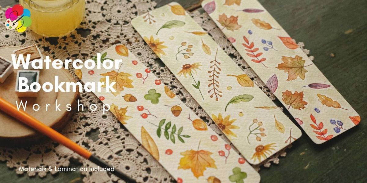 Sip and Paint - Watercolor Bookmarks, 12 July | Event in New Delhi | AllEvents