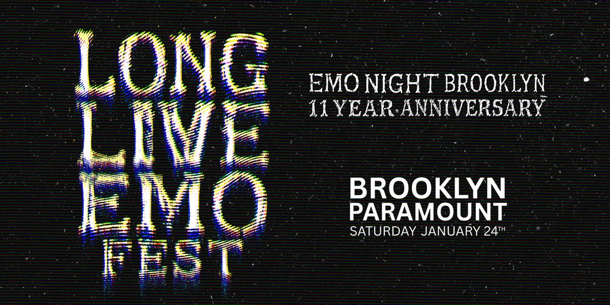 Parking Emo Night Brooklyn: Long Live Emo Fest (21+), 25 January | Event in Brooklyn | AllEvents