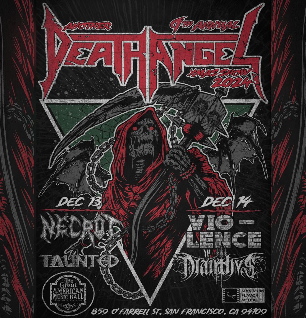 Death Angel at Fillmore San Francisco, 18 December | Event in San Francisco | AllEvents