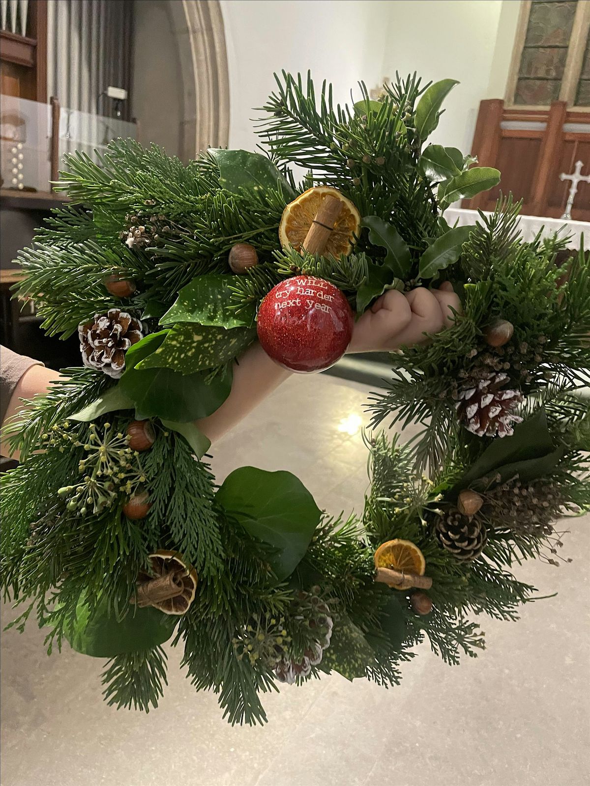Christmas Wreath Workshop, 3 December | Event in Emersons Green | AllEvents