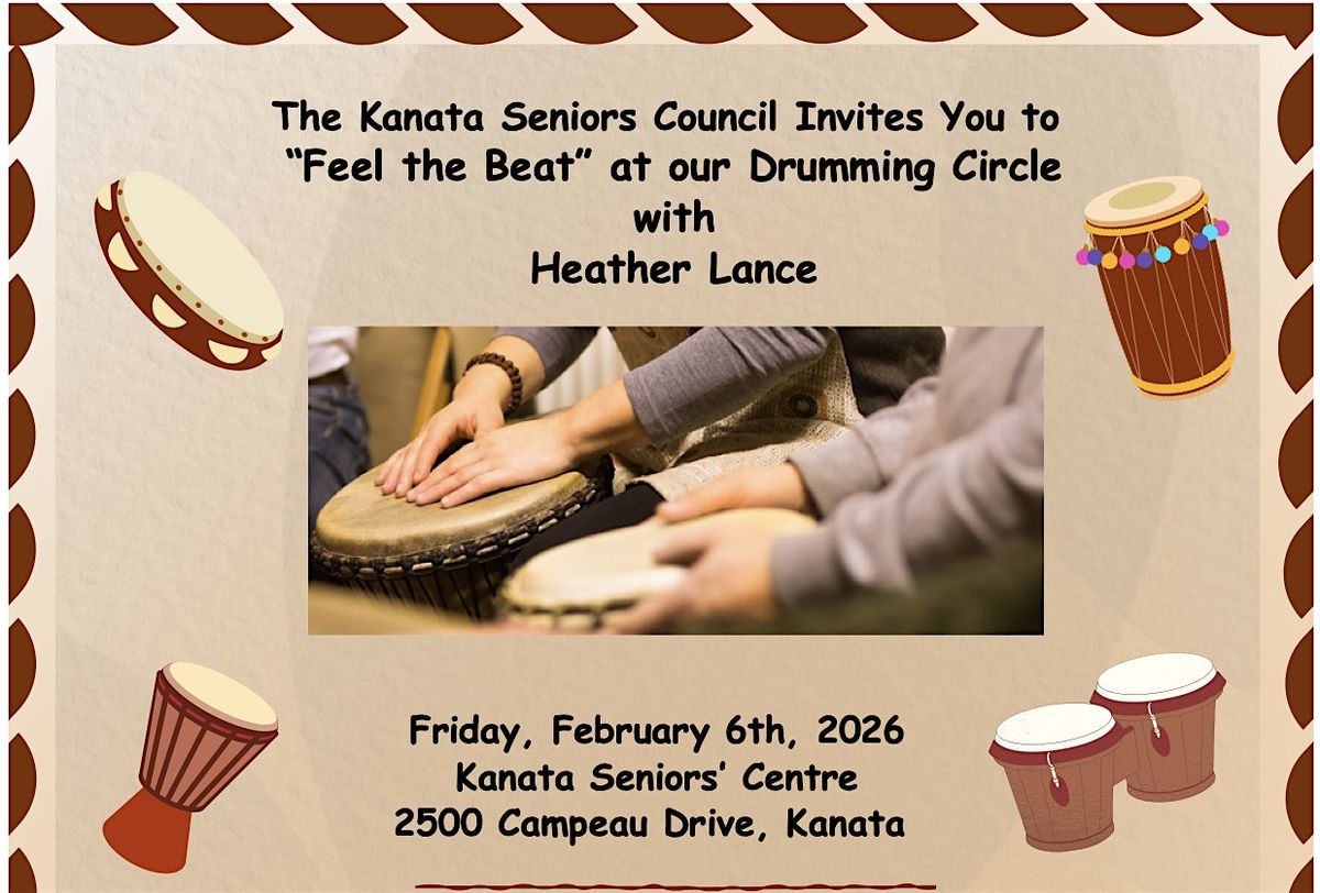 "Feel the Beat" at our  Drumming Circle Workshop, 6 February | Event in Ottawa | AllEvents