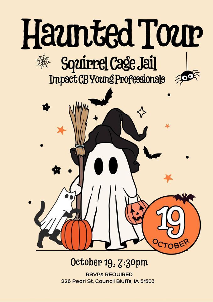 Haunted Tour Squirrel Cage Jail , Squirrel Cage Jail of Pottawattamie