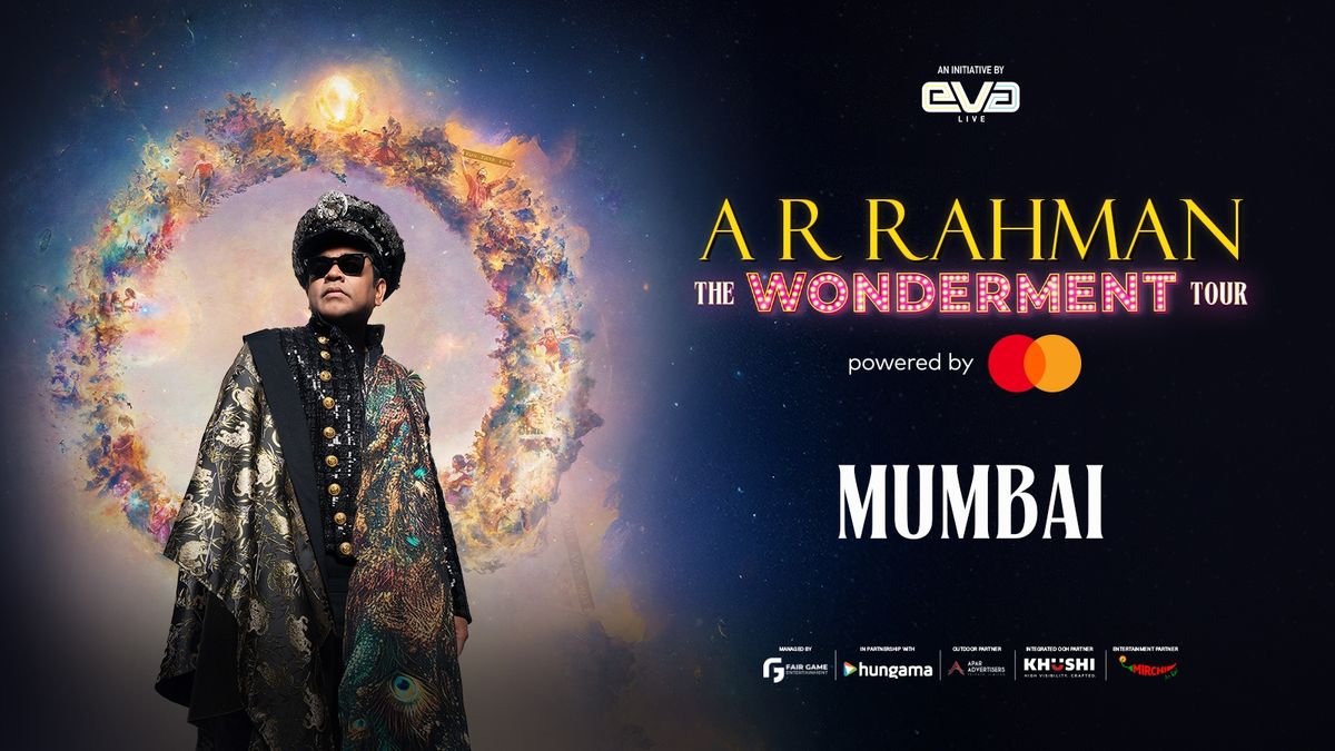 A R Rahman — event poster