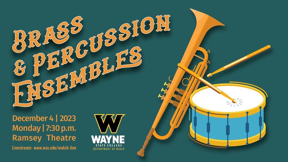 Brass and Percussion Ensembles, Ramsey Theatre, Wayne, December 4 2023