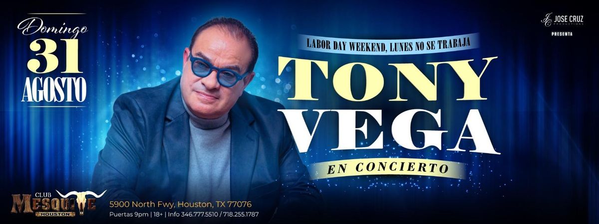 TONY VEGA EN HOUSTON, 31 August | Event in Houston | AllEvents