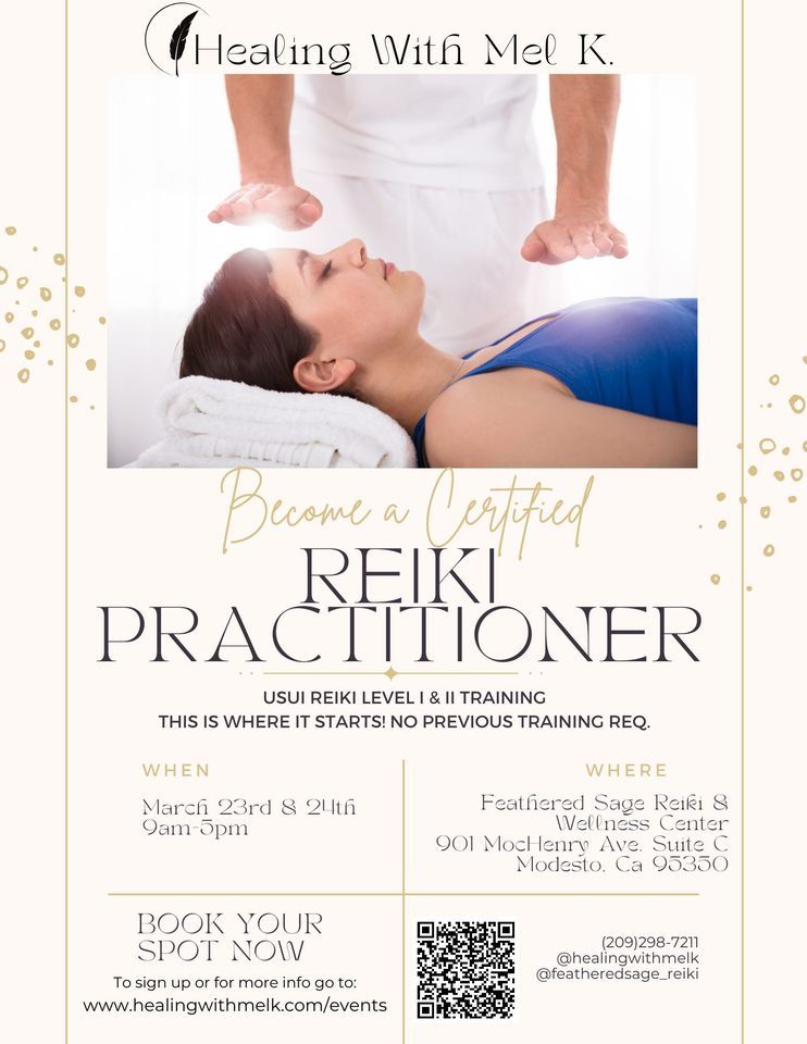 Reiki Level I & II Training Class, Feathered Sage Reiki & Wellness