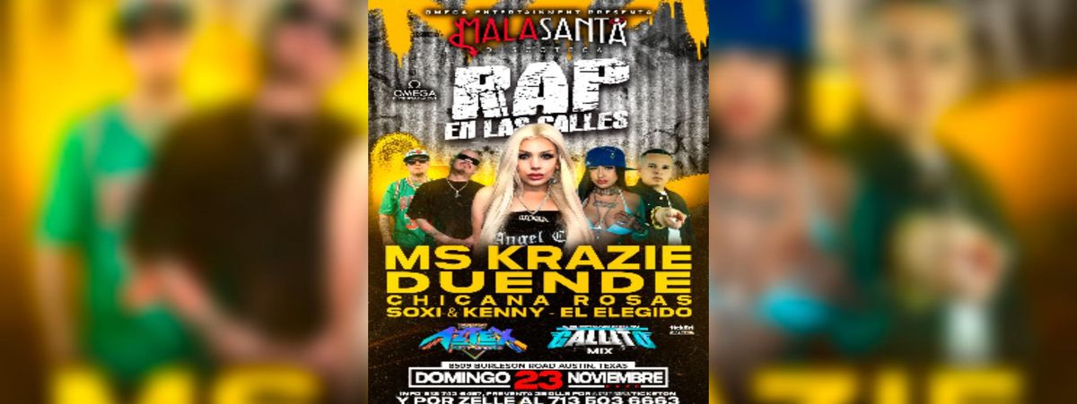 MS KRAZIE, DUENDE & MÁS , 23 November | Event in Austin | AllEvents