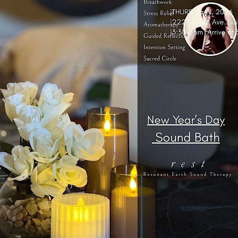 New Year's Day Sound Bath, 1 January | Event in Huntsville | AllEvents