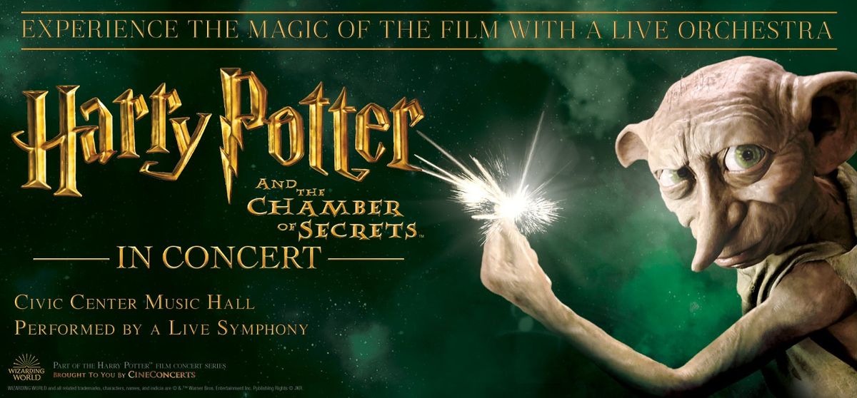 Harry Potter and the Chamber of Secrets in Concert at Kimmel Center - Marian Anderson Hall, 26 September | AllEvents