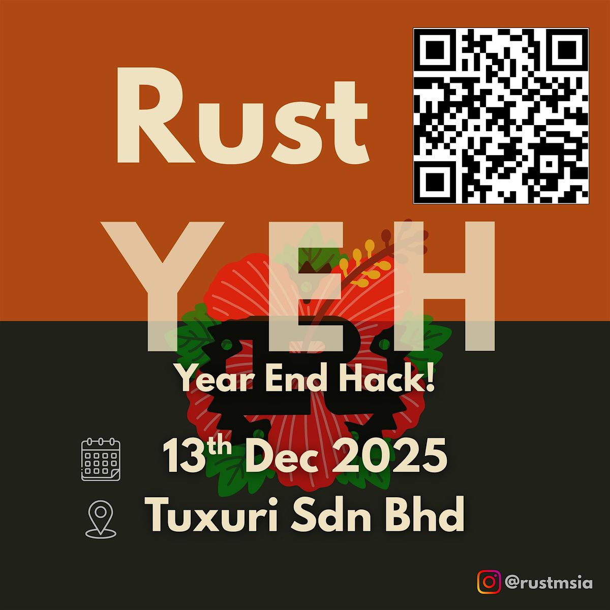 Year End Hack (Rust Meetup December 2025), 13 December | Event in Shah Alam | AllEvents