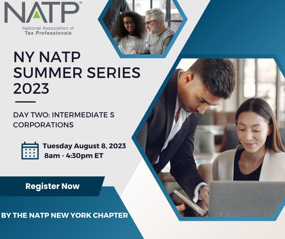 Summer Series 2023 Day Two Intermediate S Corporations (Fishkill