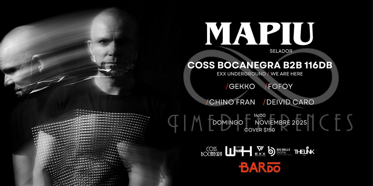 Time Differences Radio Presents: Mapiu at Bardo Speakeasy, 30 November | Event in Ciudad de México | AllEvents
