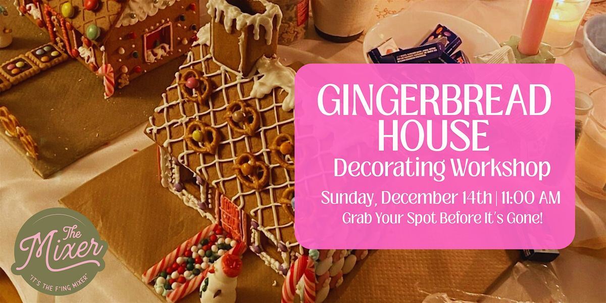 Gingerbread House Decorating Workshop, 14 December | Event in San Diego | AllEvents