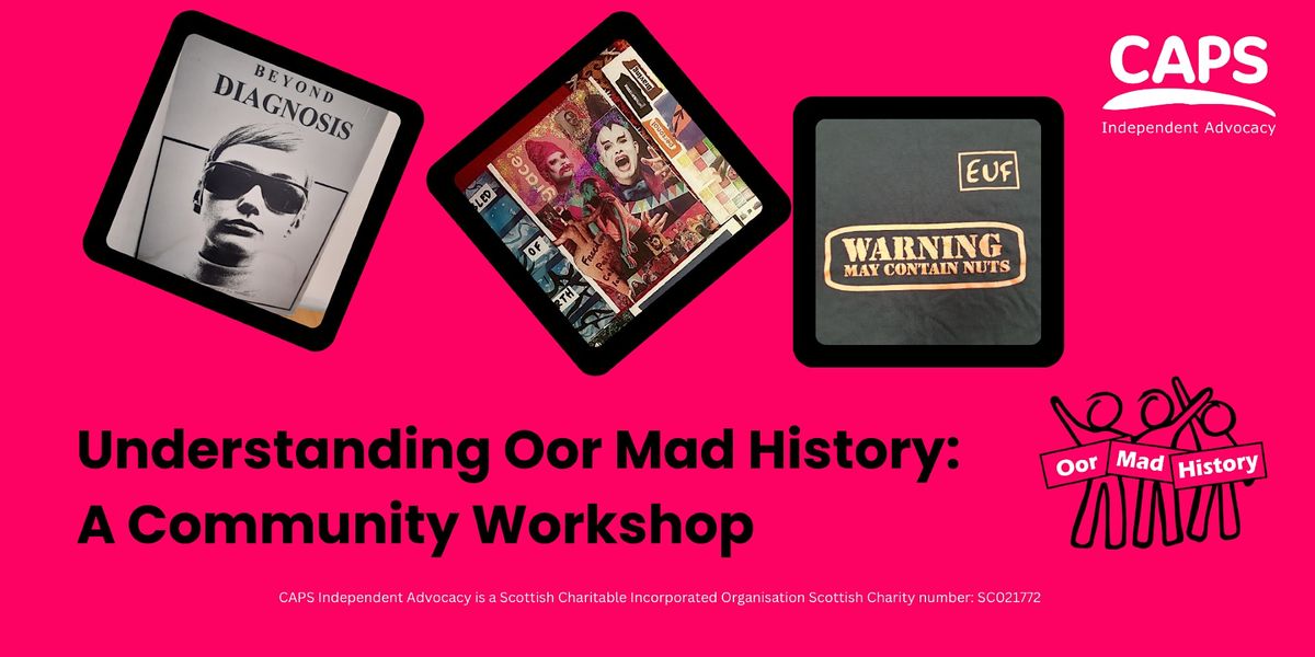 Understanding Oor Mad History: A Community Workshop, 3 December | Event in Edinburgh | AllEvents