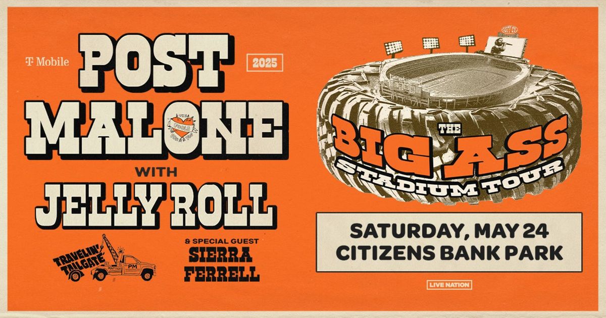 Parking Post Malone with Jelly Roll and Sierra Ferrell, 29 May | Event in Pittsburgh | AllEvents