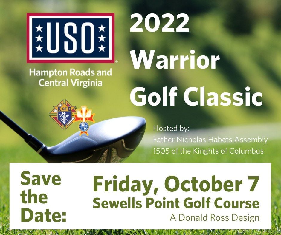 2022 USO WARRIOR GOLF CLASSIC, Sewells Point Golf Course, Norfolk