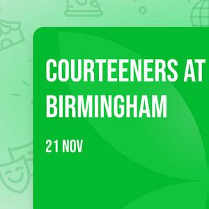 Courteeners at Utilita Arena Birmingham