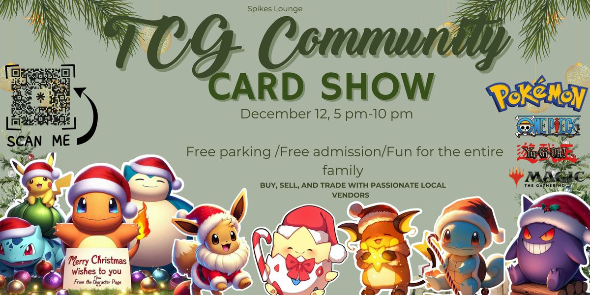TCG Community Card Show- Pokémon,MTG, ONE PIECE AND MORE, 12 December | Event in Commerce | AllEvents