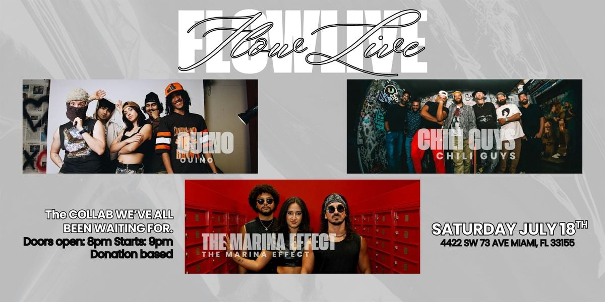 FLOW LIVE, 4310 SW 73rd Ave, Miami, 18 July 2026 | AllEvents