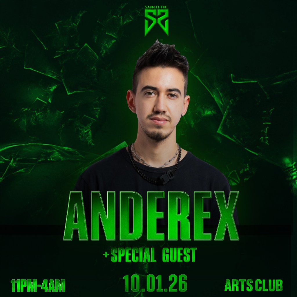 SYKOTIC Presents: ANDEREX X ???????, 10 January | Event in Liverpool | AllEvents