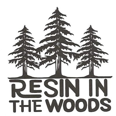Resin in the Woods logo