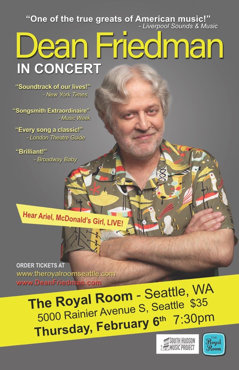 Dean Friedman, 17 October | Event in Bay Shore | AllEvents