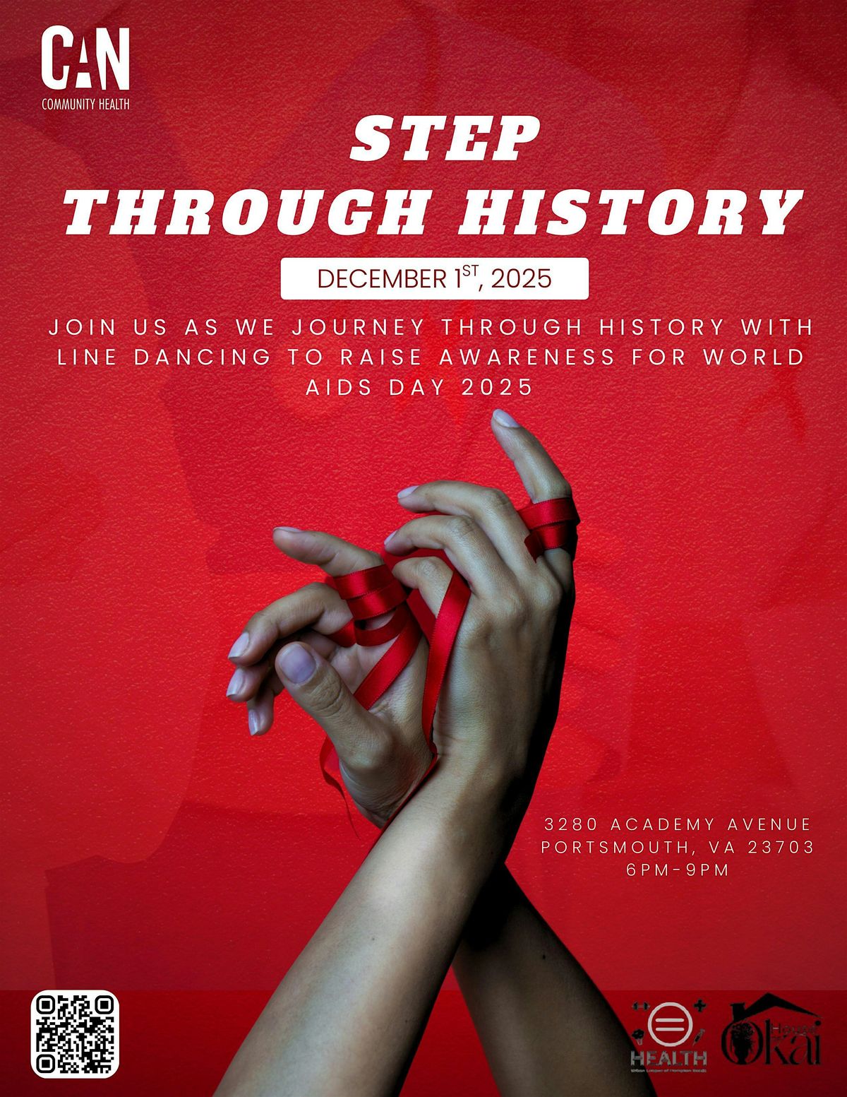 Step Through History: Line Dance for World AIDS Day 2025, 1 December | Event in Portsmouth | AllEvents