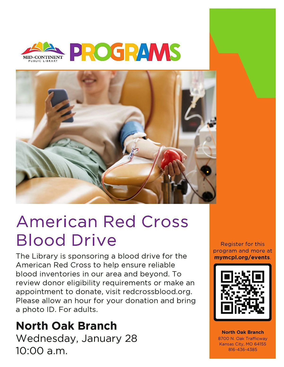 American Red Cross Blood Drive, 28 January | Event in Kansas City | AllEvents