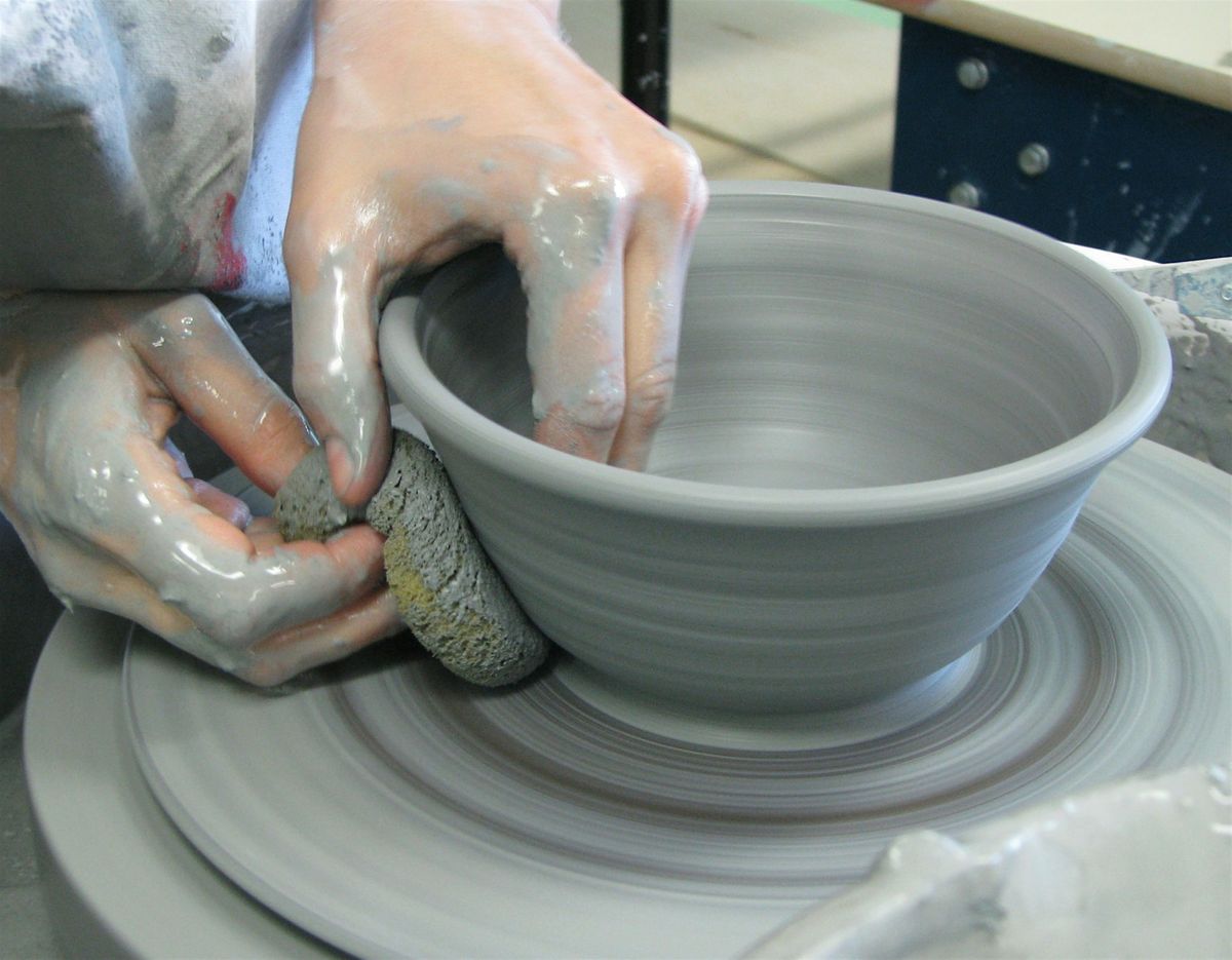 Pottery Class for Adults and Kids 8 years and older, Expressive Brush